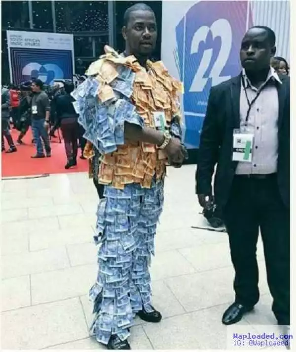 Too Much Money: See What a Man Wore to the South African Music Awards (Photo)